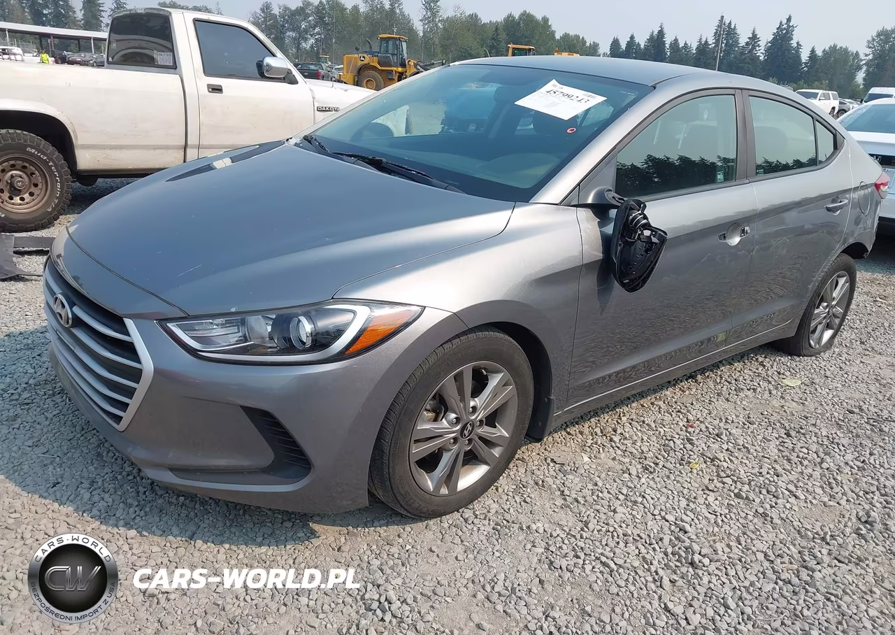 2018 Hyundai Elantra Sel VIN:KMHD84LF6JU466121 - 2