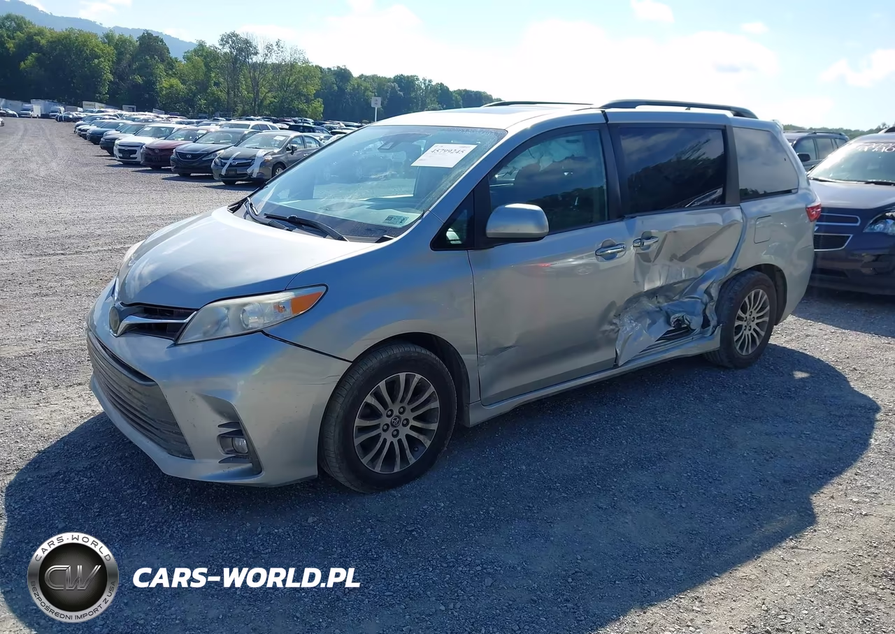 2019 Toyota Sienna Xle 8 Passenger VIN:5TDYZ3DC2KS013556 - 2