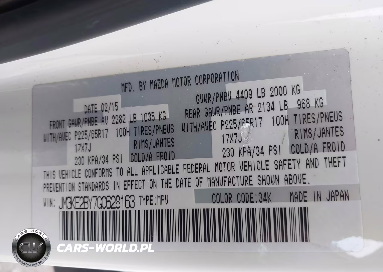 2016 Mazda Cx-5 Sport VIN:JM3KE2BY7G0628163 - 9