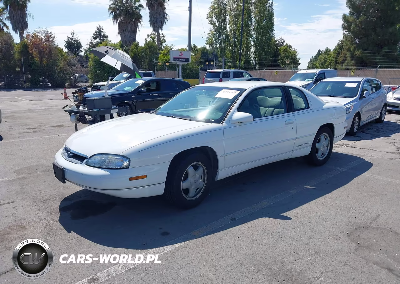 1999 Chevrolet Monte Carlo Ls VIN:2G1WW12M3X9279760 - 2