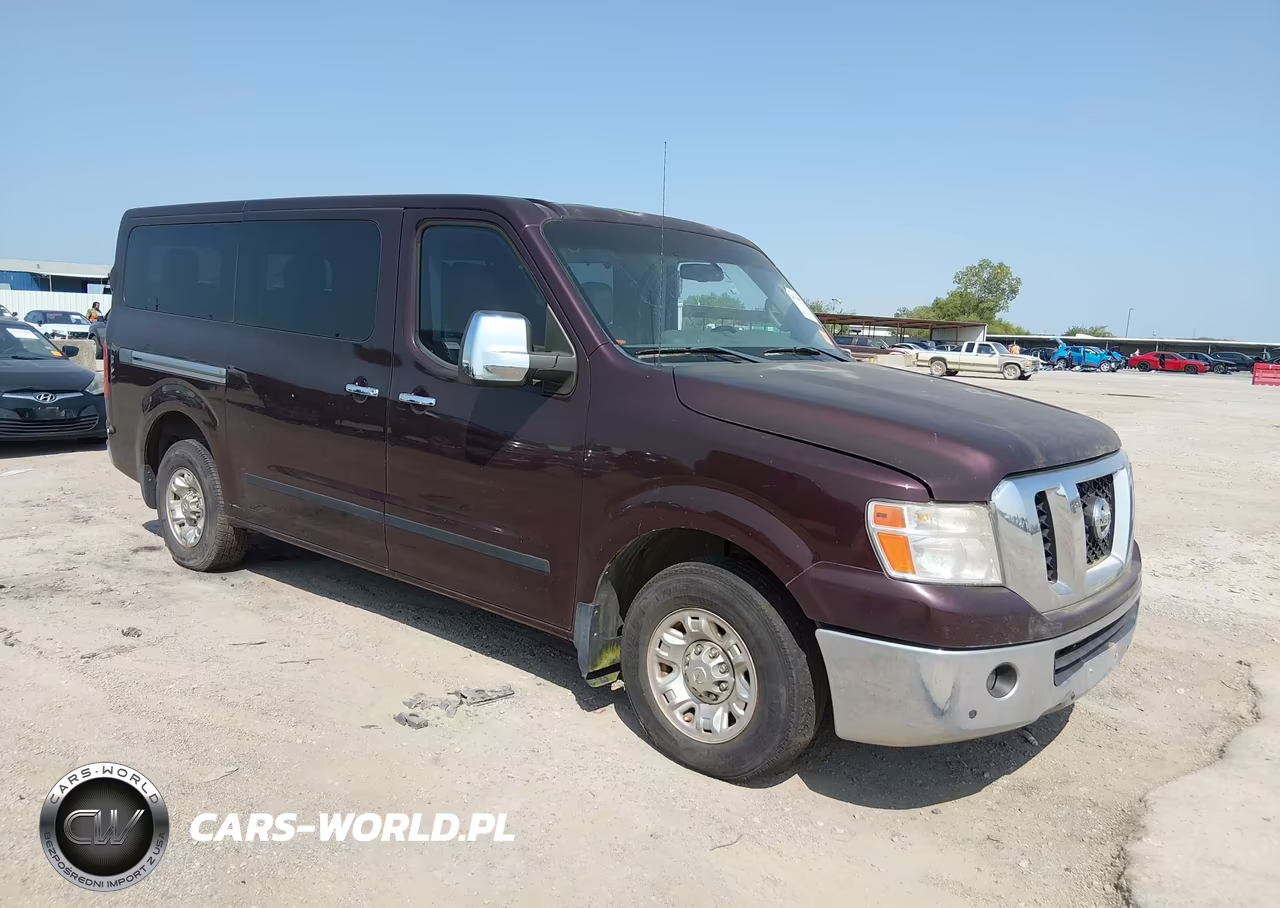 2013 Nissan Nv Passenger Nv3500 Hd Sl V8