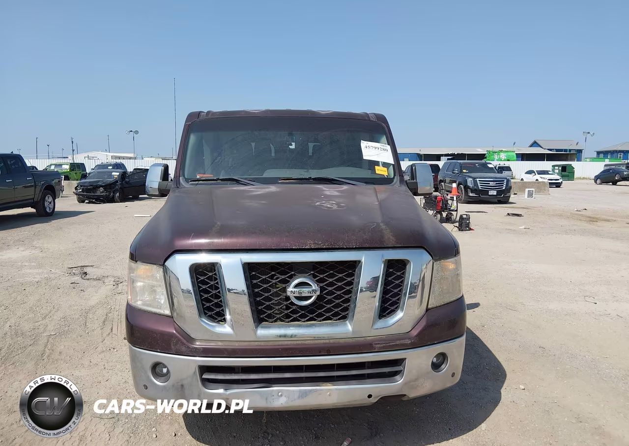 2013 Nissan Nv Passenger Nv3500 Hd Sl V8 VIN:5BZAF0AA3DN201281 - 12