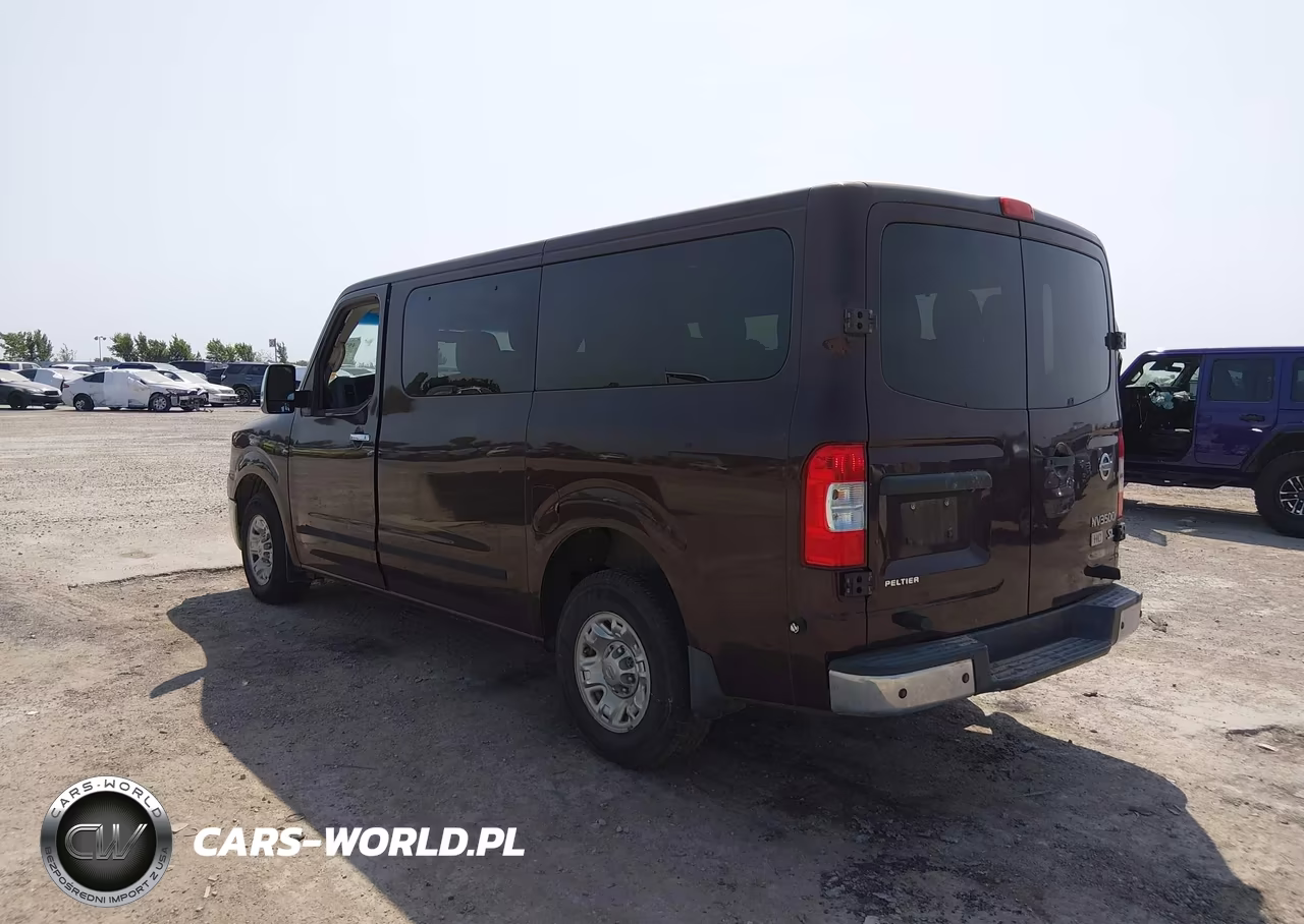 2013 Nissan Nv Passenger Nv3500 Hd Sl V8 VIN:5BZAF0AA3DN201281 - 3