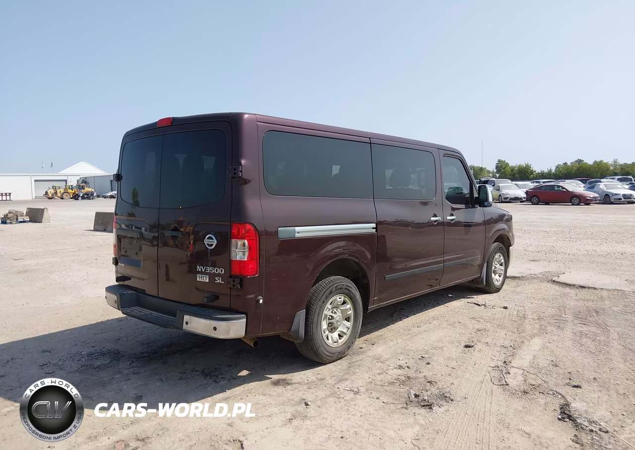 2013 Nissan Nv Passenger Nv3500 Hd Sl V8 VIN:5BZAF0AA3DN201281 - 4