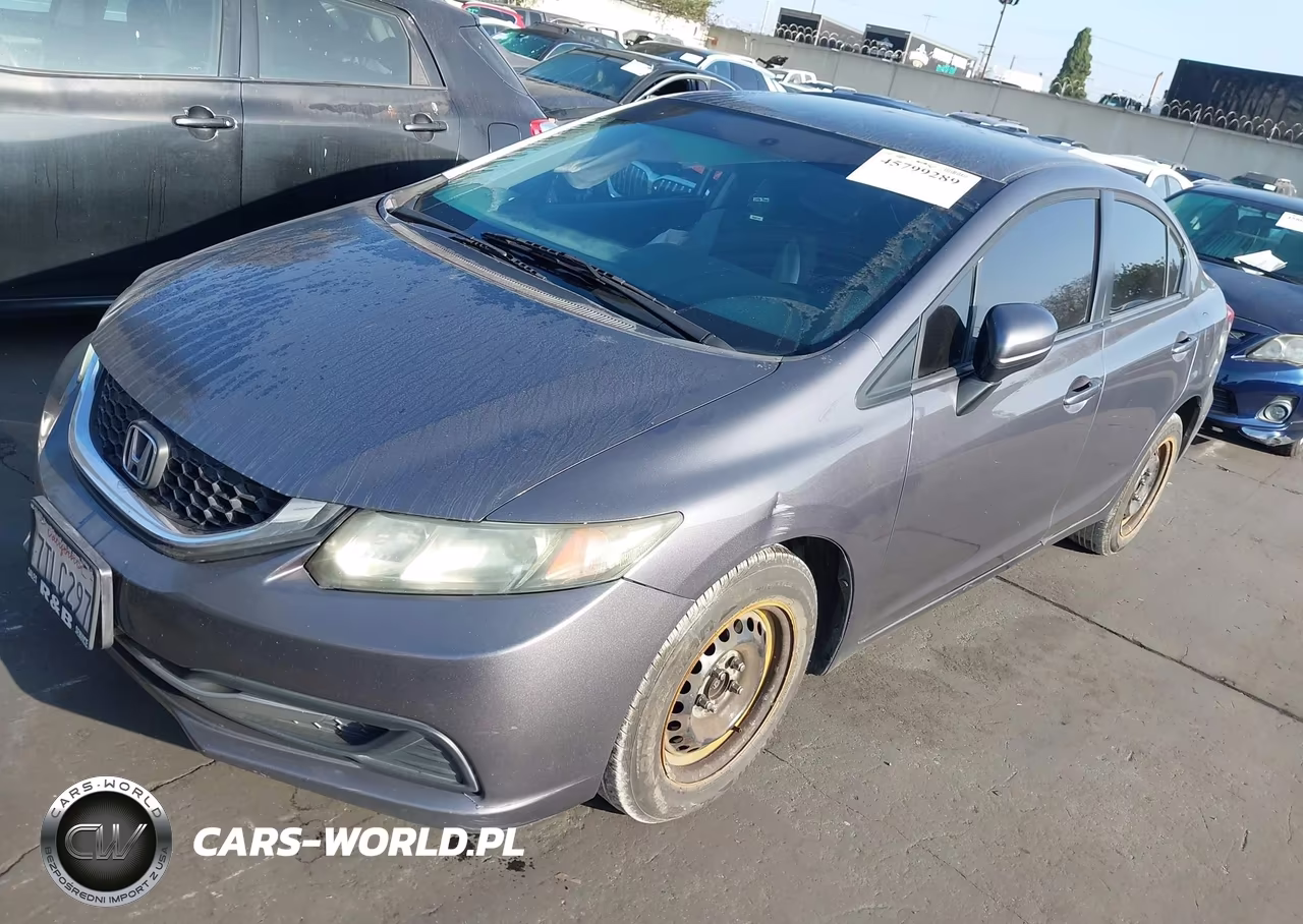 2015 Honda Civic Lx VIN:19XFB2F51FE704677 - 2