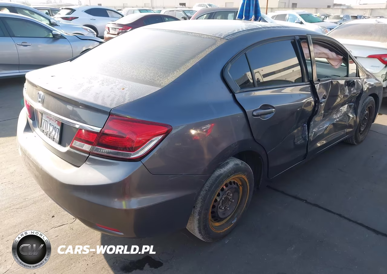 2015 Honda Civic Lx VIN:19XFB2F51FE704677 - 4