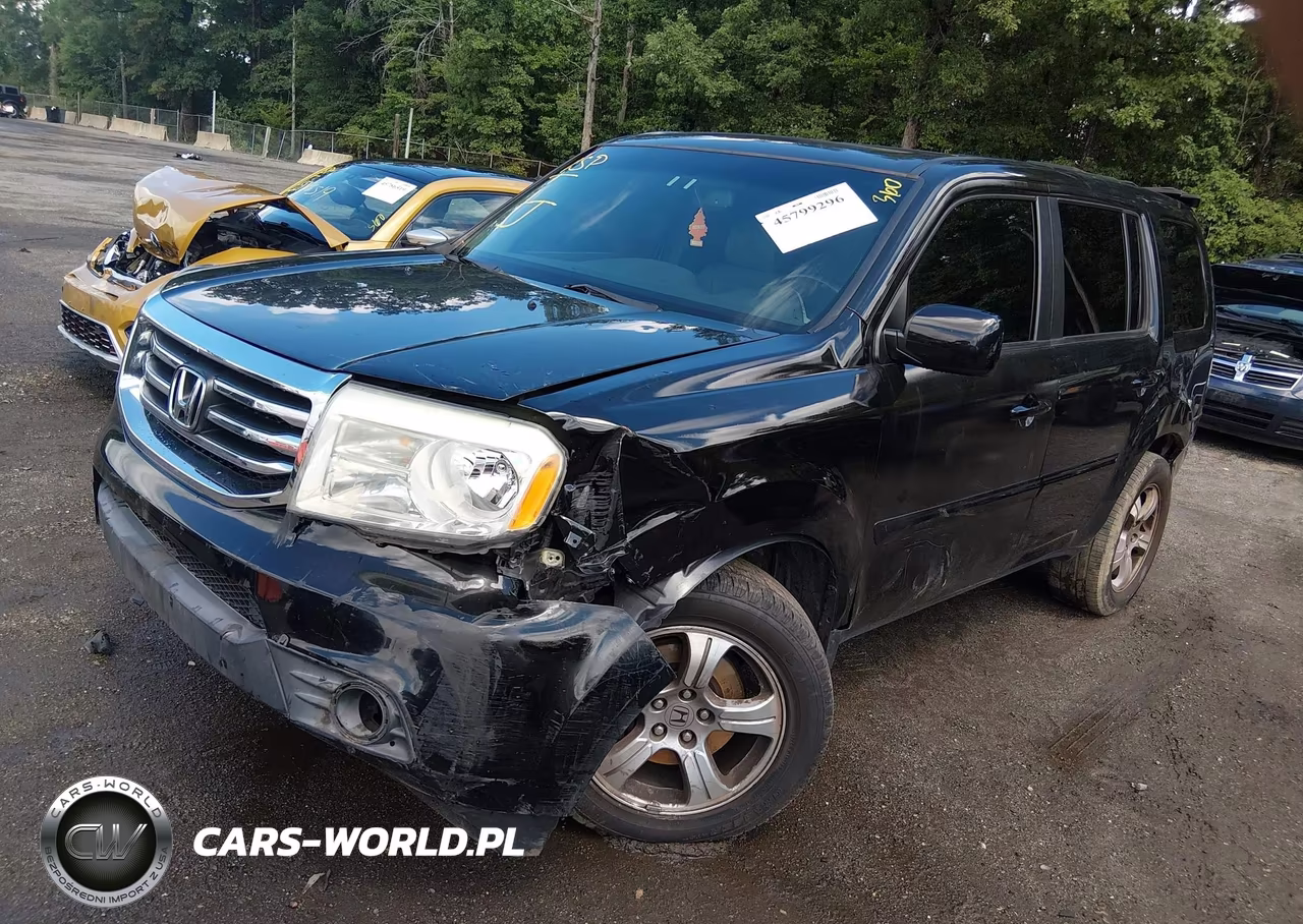 2013 Honda Pilot Exl VIN:5FNYF4H5XDB021373 - 2