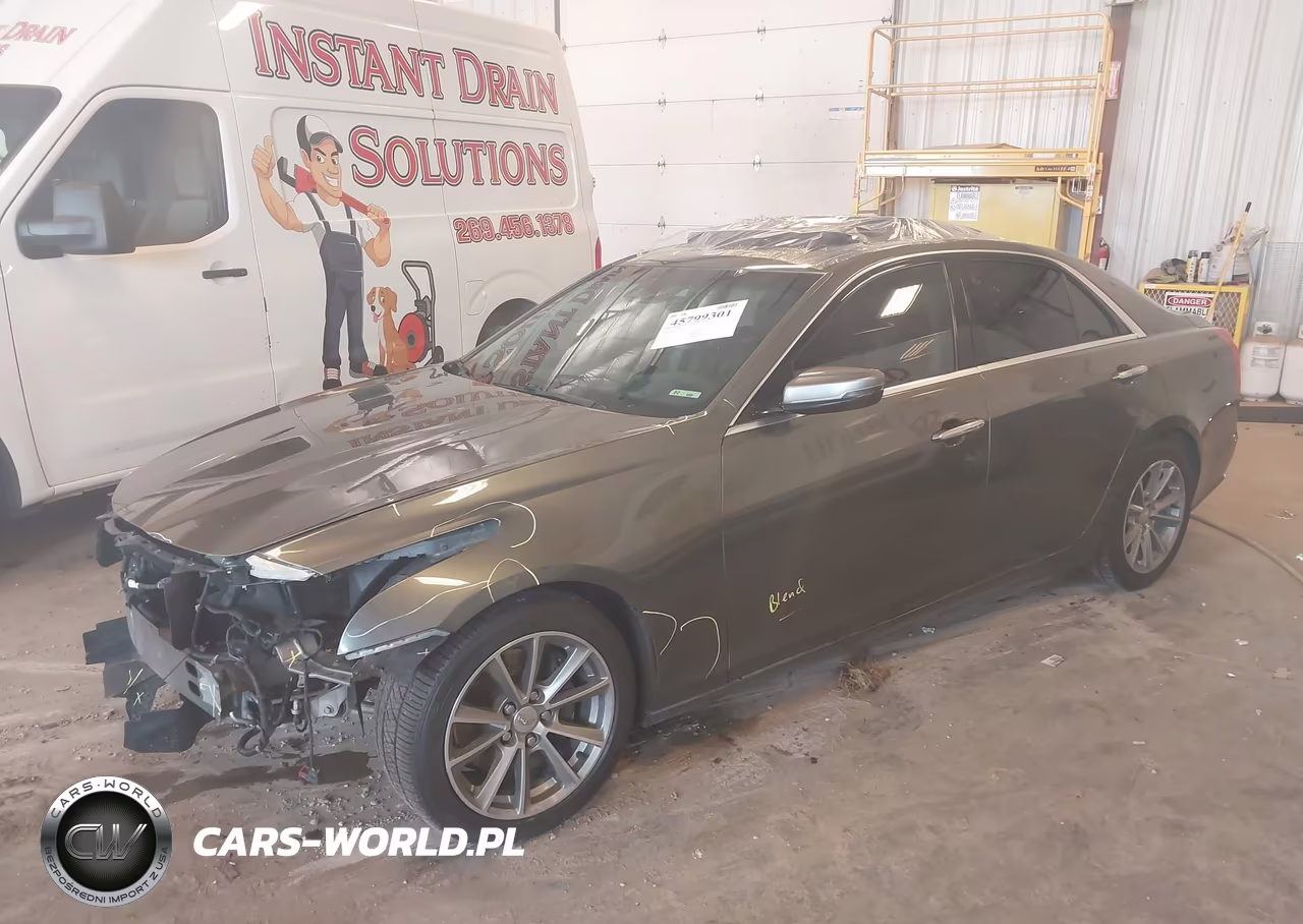 2017 Cadillac Cts Luxury VIN:1G6AR5SX4H0113353 - 2