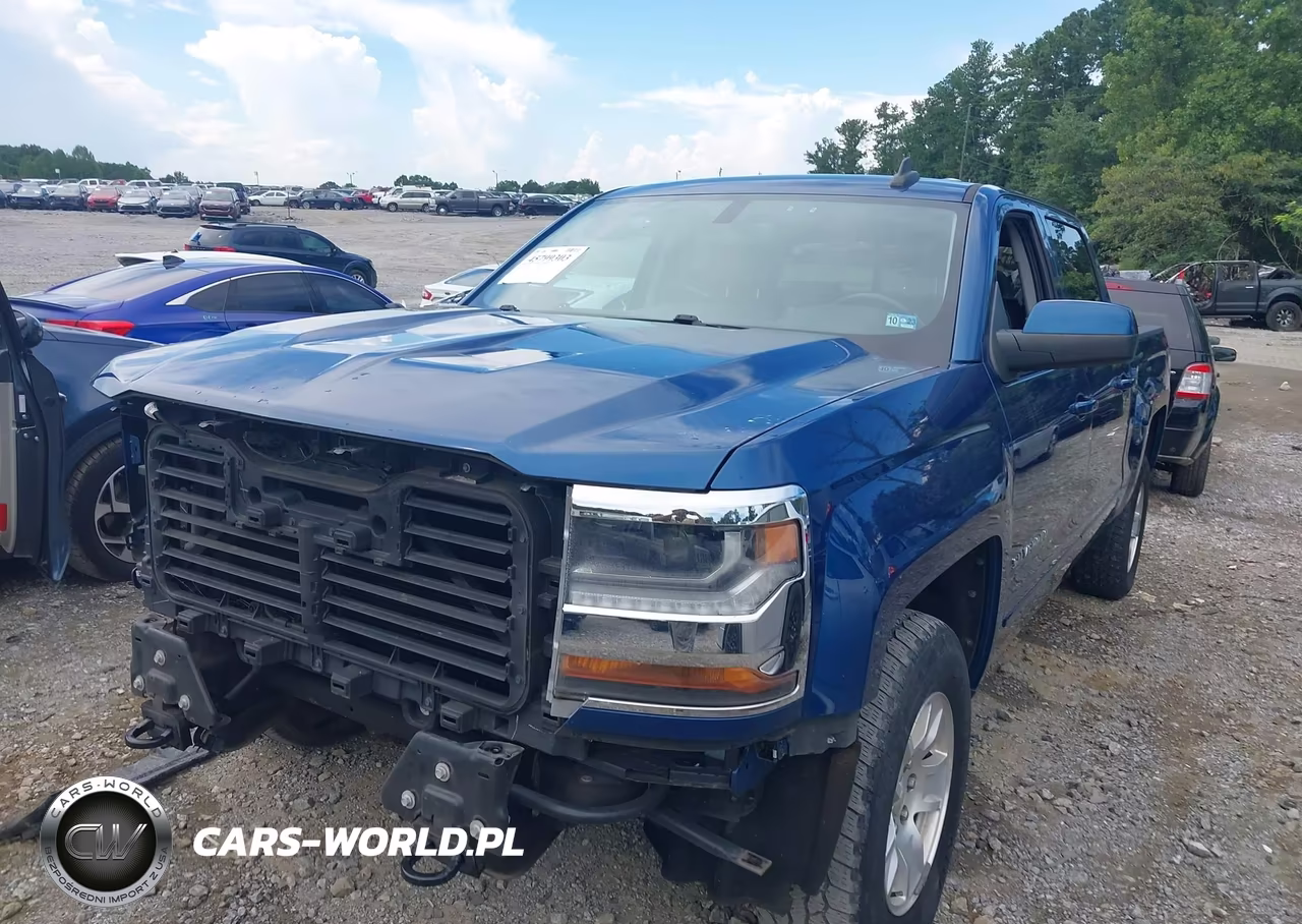 2018 Chevrolet Silverado 1500 1Lt VIN:3GCUKREC4JG117869 - 2