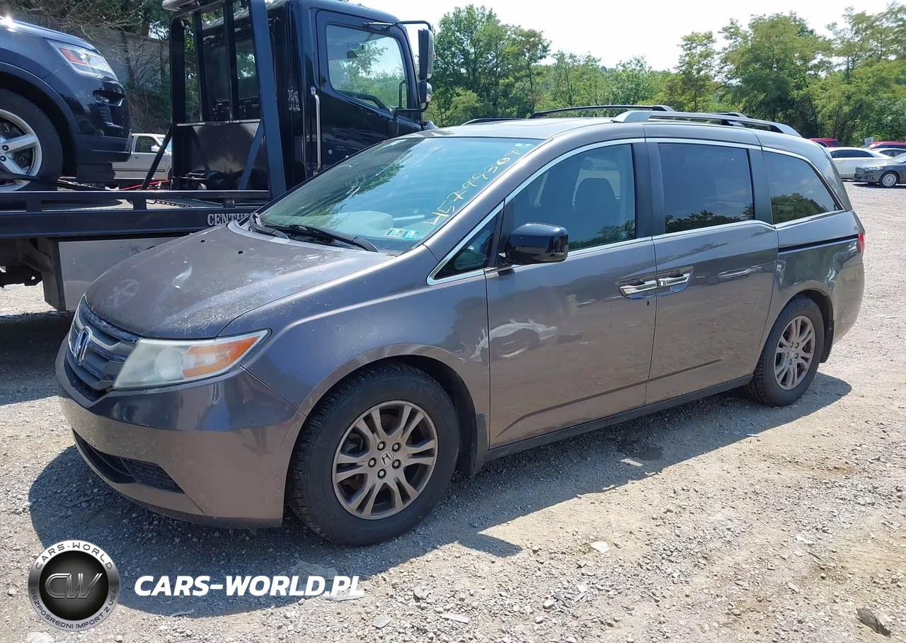 2012 Honda Odyssey Ex-L VIN:5FNRL5H65CB013644 - 2