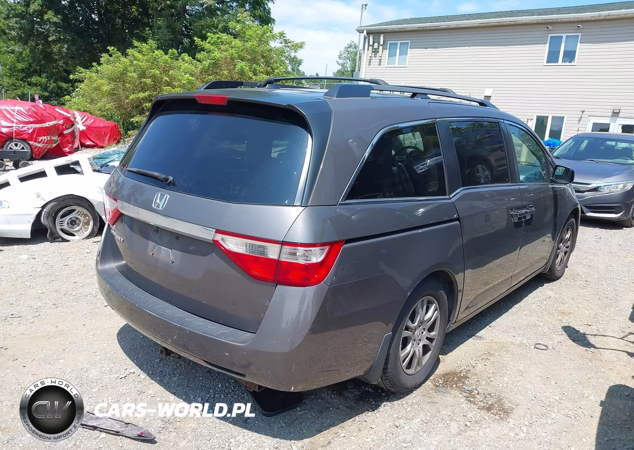 2012 Honda Odyssey Ex-L VIN:5FNRL5H65CB013644 - 4