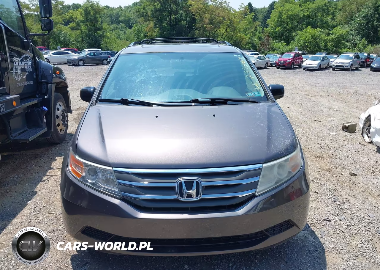 2012 Honda Odyssey Ex-L VIN:5FNRL5H65CB013644 - 6