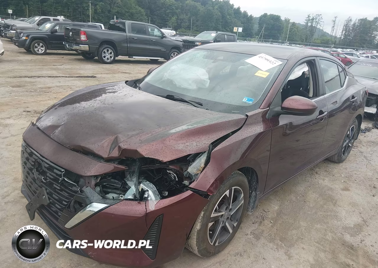 2024 Nissan Sentra Sv Xtronic Cvt VIN:3N1AB8CV0RY214643 - 2