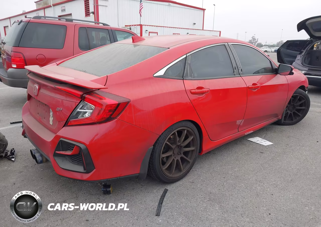 2020 Honda Civic Si Sedan VIN:2HGFC1E53LH709325 - 4
