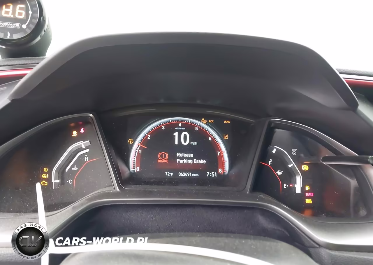 2020 Honda Civic Si Sedan VIN:2HGFC1E53LH709325 - 7