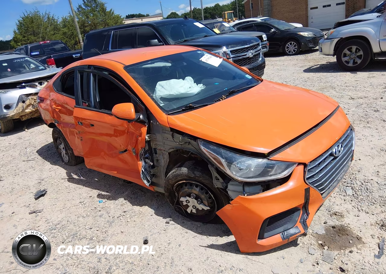 2020 Hyundai Accent Se VIN:3KPC24A66LE125761 - 1