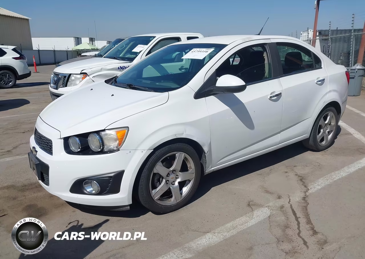 2012 Chevrolet Sonic 2Lz VIN:1G1JE5SH8C4177505 - 2