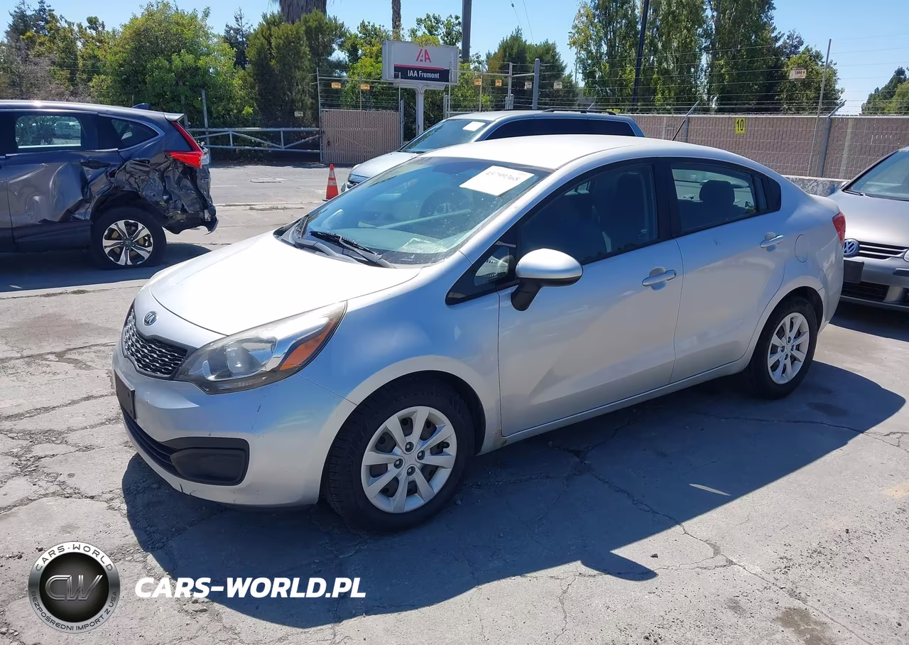 2013 Kia Rio Lx VIN:KNADM4A30D6289757 - 2