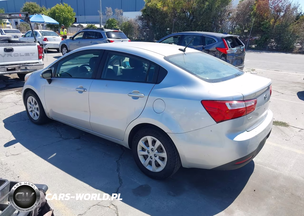 2013 Kia Rio Lx VIN:KNADM4A30D6289757 - 3