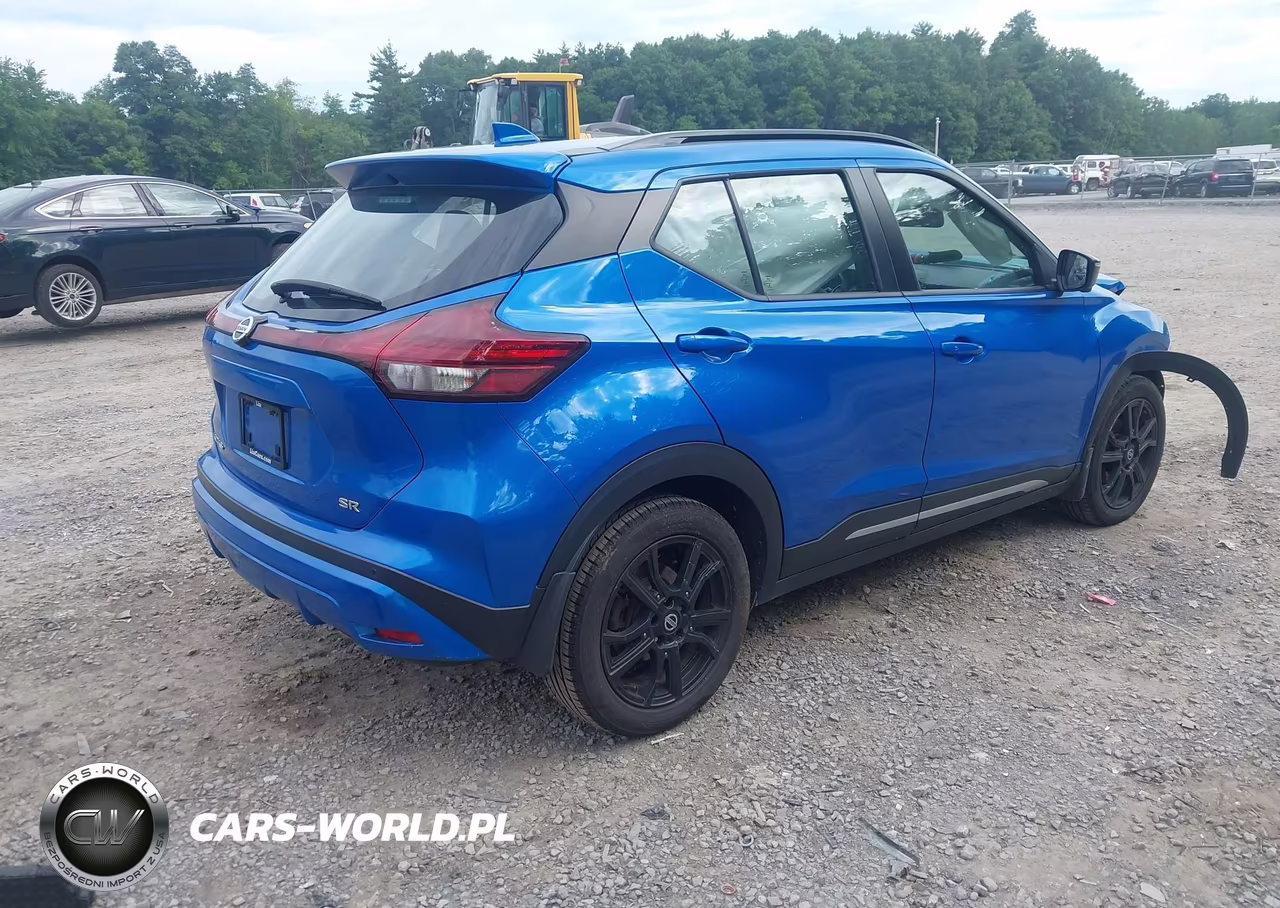 2021 Nissan Kicks Sr Xtronic Cvt VIN:3N1CP5DV6ML553503 - 4