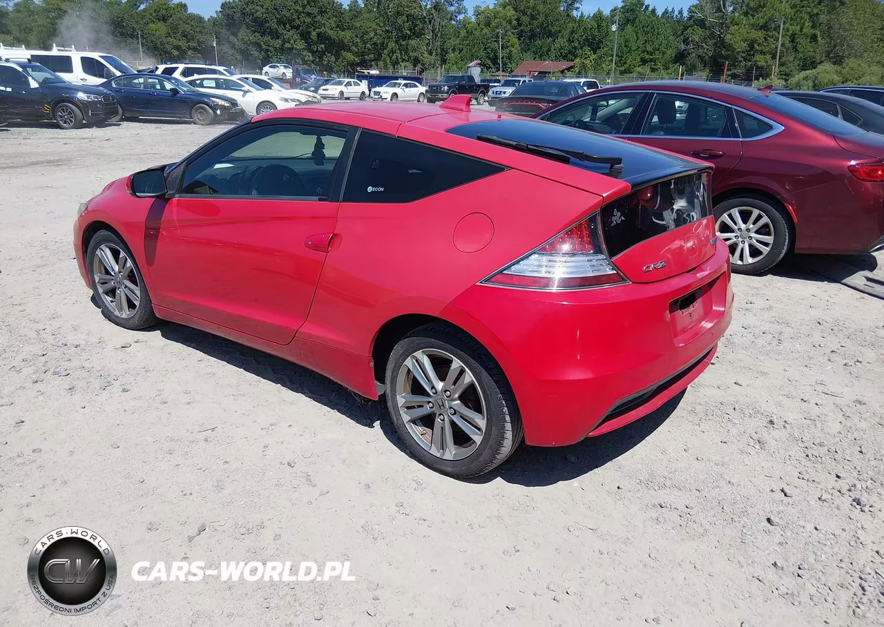 2013 Honda Cr-Z Ex VIN:JHMZF1D67DS002251 - 3