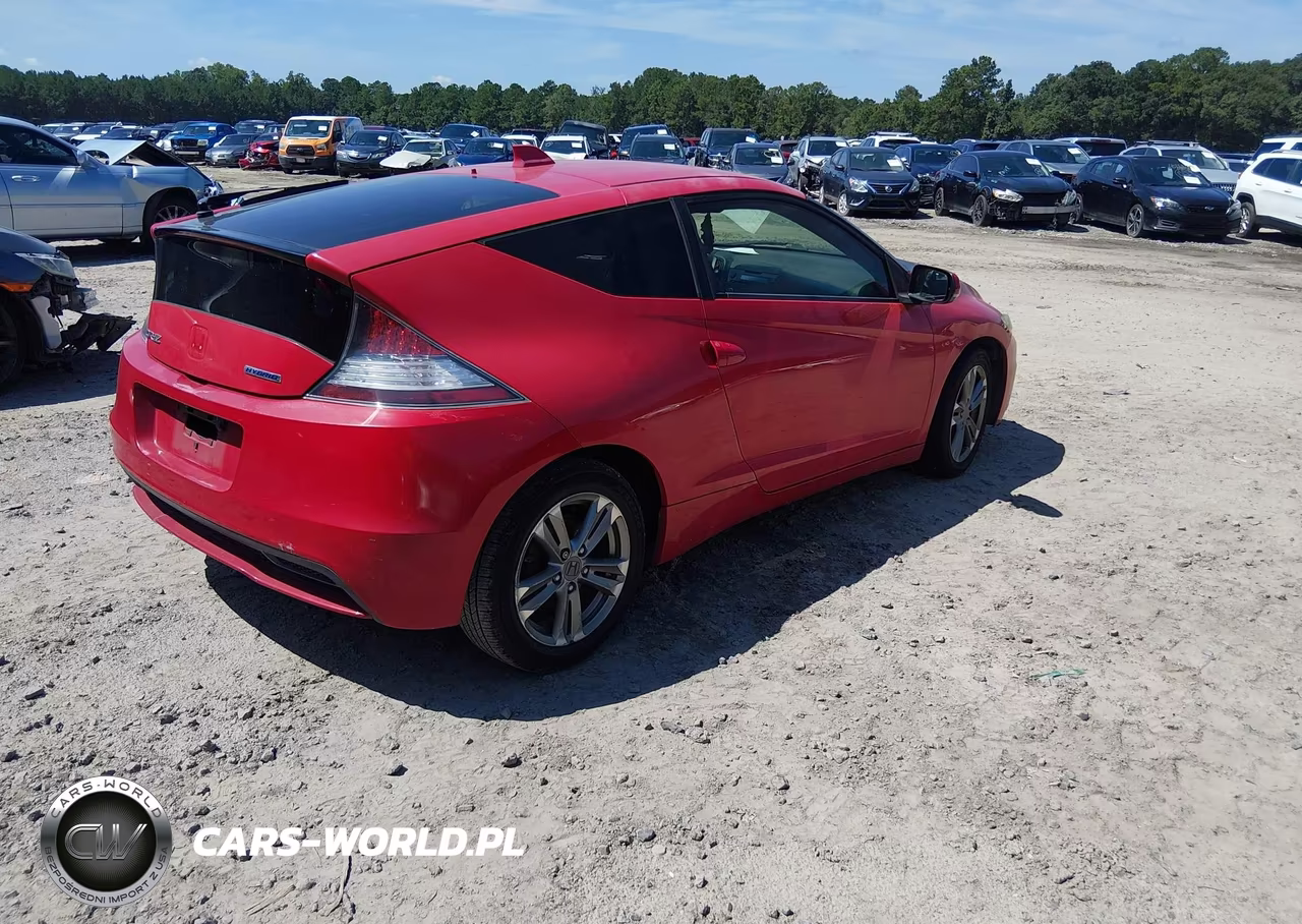 2013 Honda Cr-Z Ex VIN:JHMZF1D67DS002251 - 4