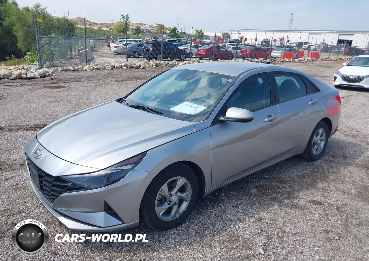 2021 Hyundai Elantra Se VIN:5NPLL4AG6MH047212 - 2