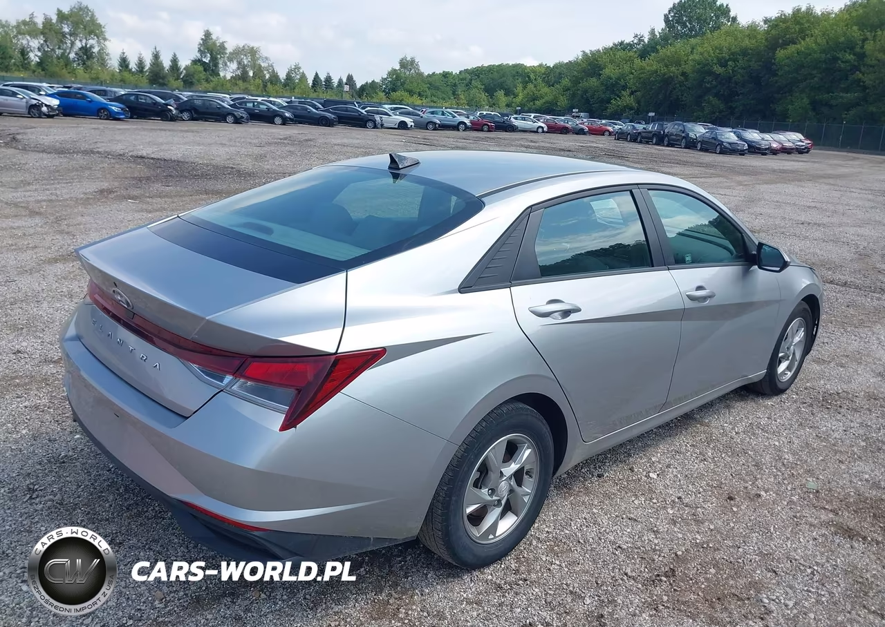 2021 Hyundai Elantra Se VIN:5NPLL4AG6MH047212 - 4