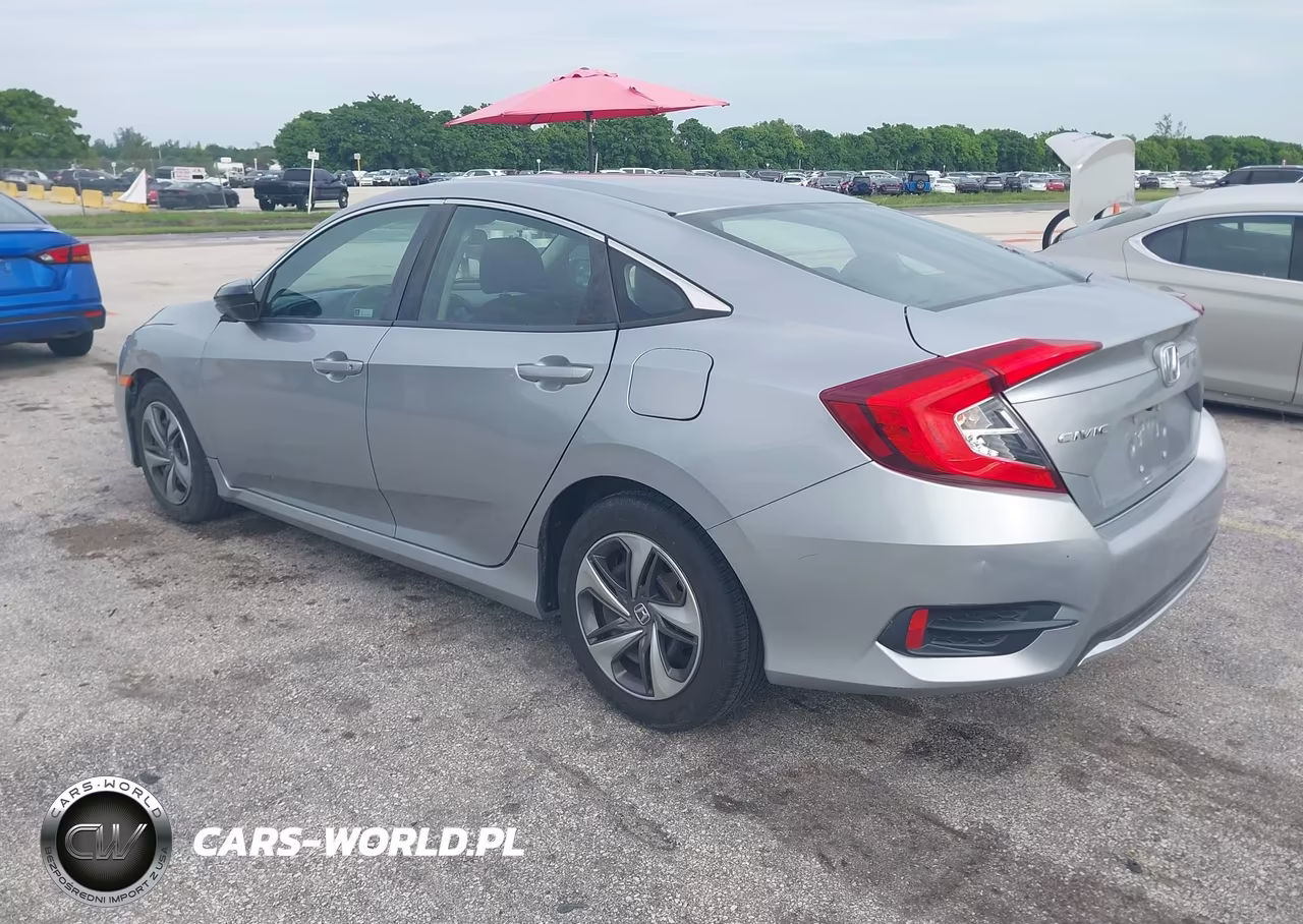 2020 HONDA CIVIC LX VIN:19XFC2F63LE004953 - 3