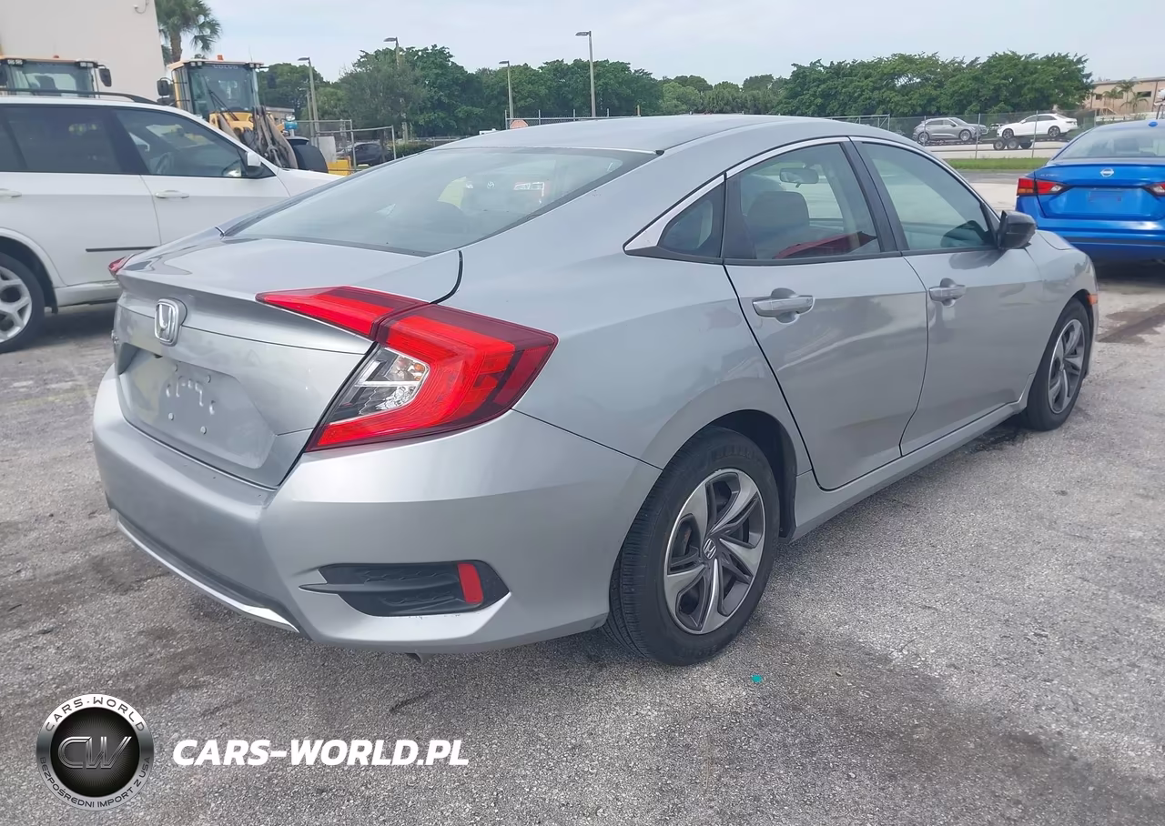 2020 HONDA CIVIC LX VIN:19XFC2F63LE004953 - 4