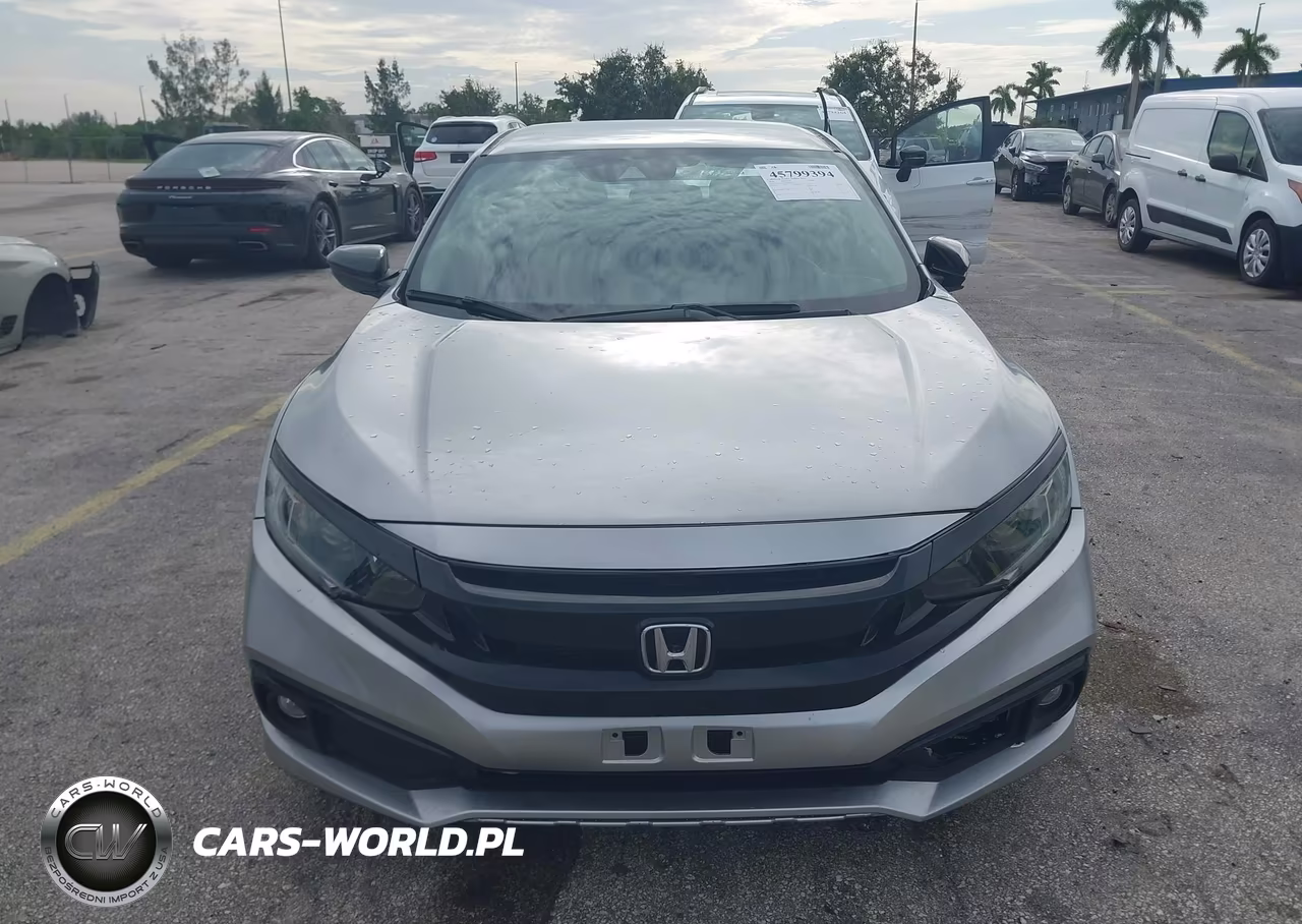 2020 HONDA CIVIC LX VIN:19XFC2F63LE004953 - 6
