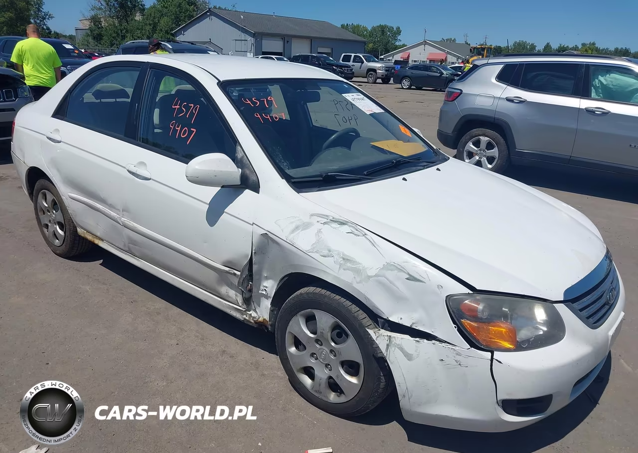 2009 Kia Spectra Ex VIN:KNAFE221X95599693 - 1