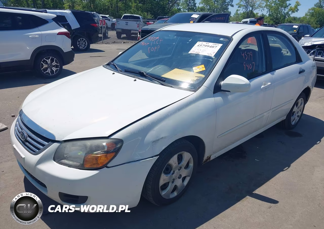 2009 Kia Spectra Ex VIN:KNAFE221X95599693 - 2