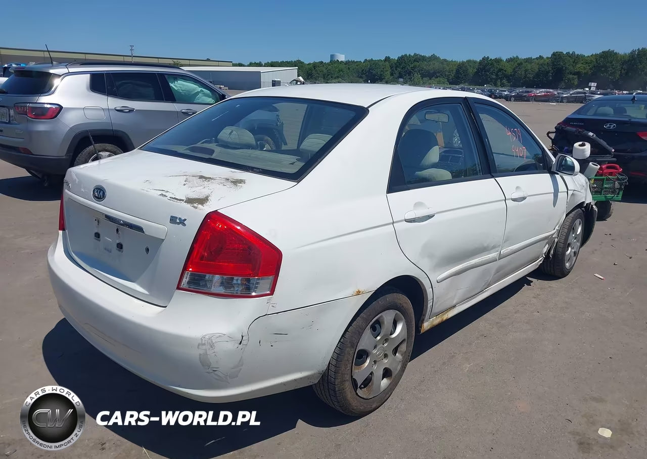 2009 Kia Spectra Ex VIN:KNAFE221X95599693 - 4