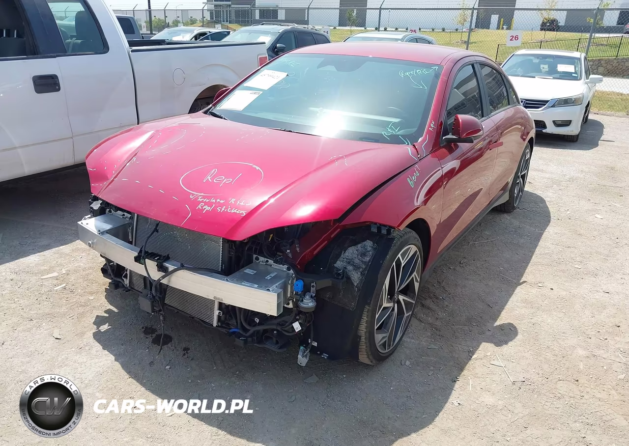 2024 Hyundai Ioniq 6 Sel VIN:KMHM34AA6RA057409 - 2