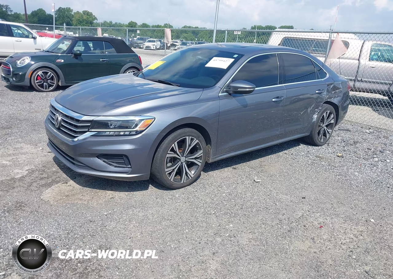 2021 Volkswagen Passat 2.0T Se VIN:1VWSA7A35MC002125 - 2