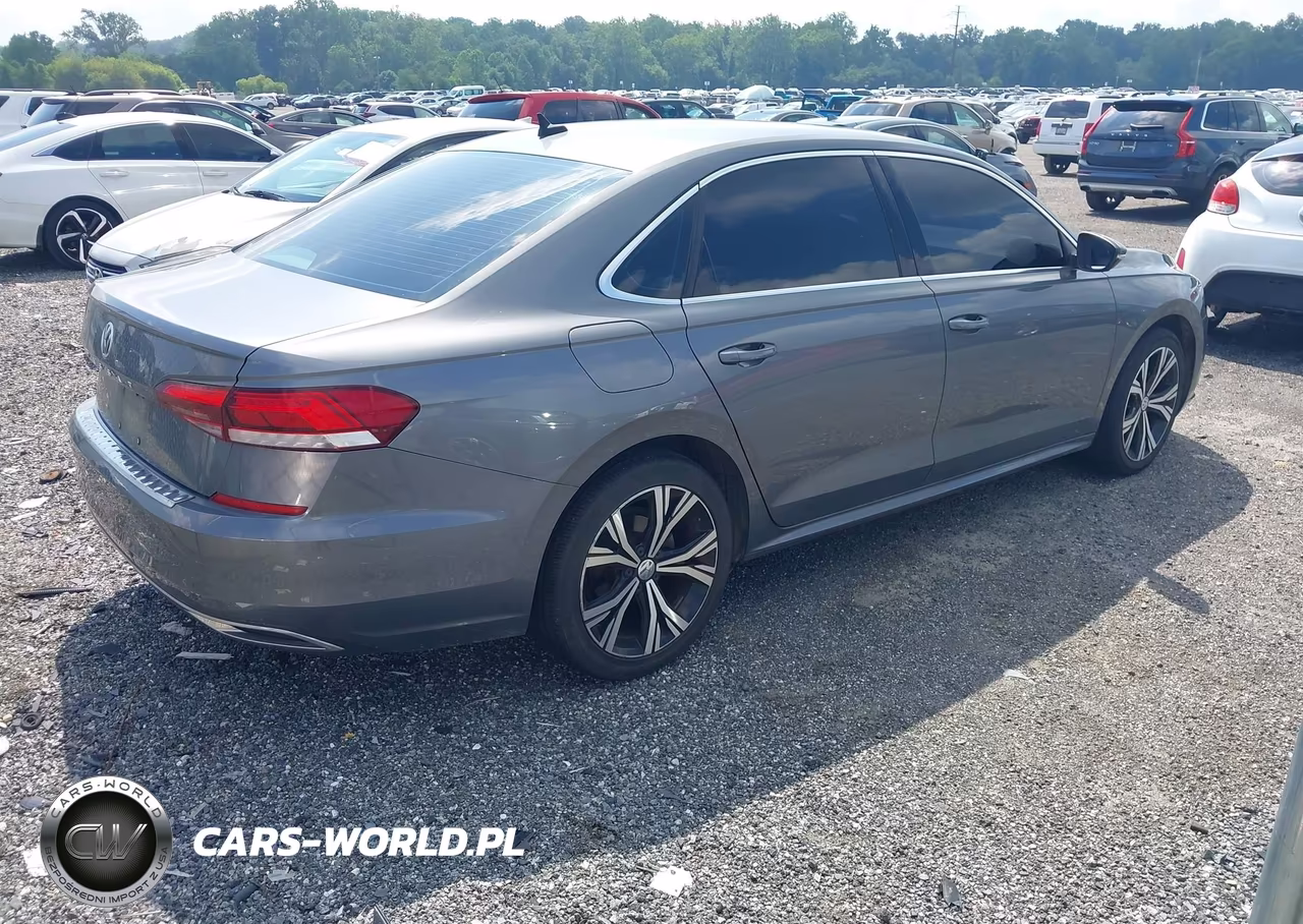 2021 Volkswagen Passat 2.0T Se VIN:1VWSA7A35MC002125 - 4