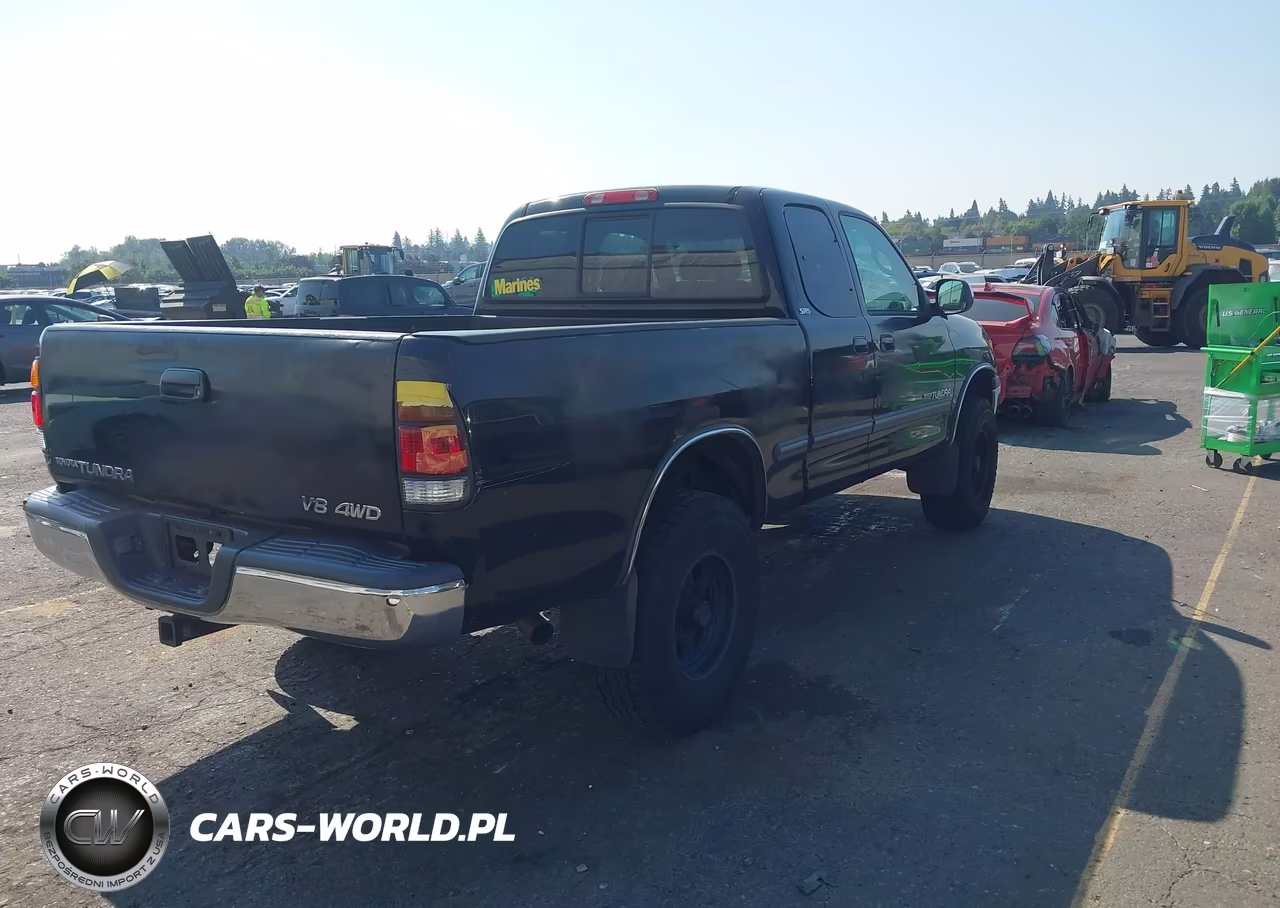 2000 Toyota Tundra Sr5 V8 VIN:5TBBT4415YS045396 - 4