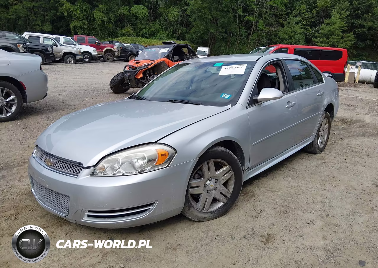 2012 Chevrolet Impala Lt VIN:2G1WG5E37C1163297 - 2