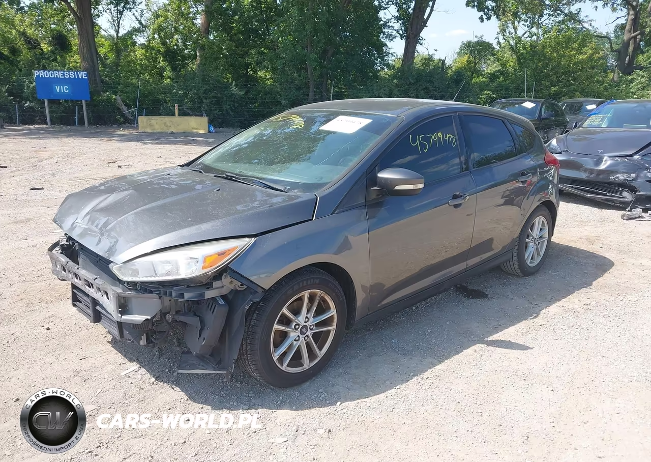 2017 Ford Focus Se VIN:1FADP3K25HL313204 - 2