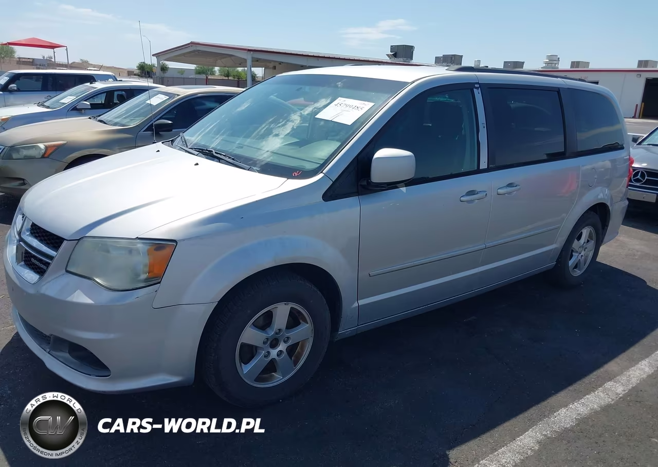 2012 Dodge Grand Caravan Sxt VIN:2C4RDGCG0CR224098 - 2