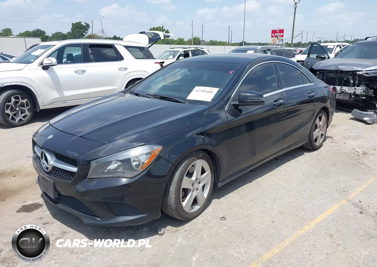 2016 Mercedes-Benz Cla 250 VIN:WDDSJ4EB8GN368033 - 2