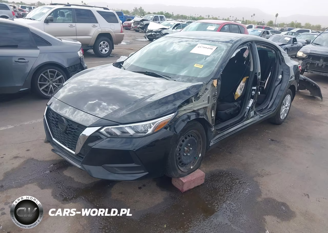 2023 Nissan Sentra S Xtronic Cvt VIN:3N1AB8BVXPY307040 - 2
