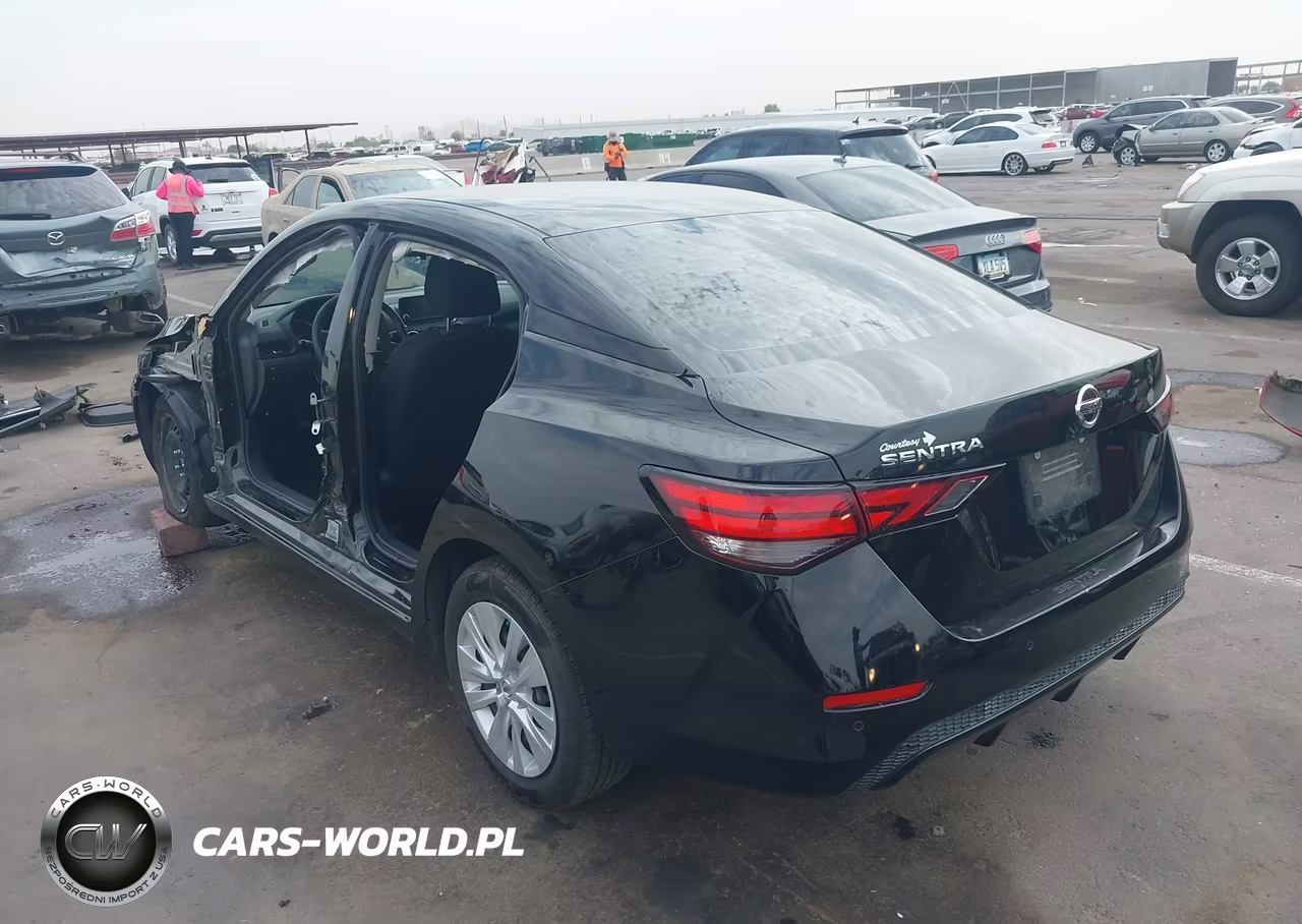 2023 Nissan Sentra S Xtronic Cvt VIN:3N1AB8BVXPY307040 - 3