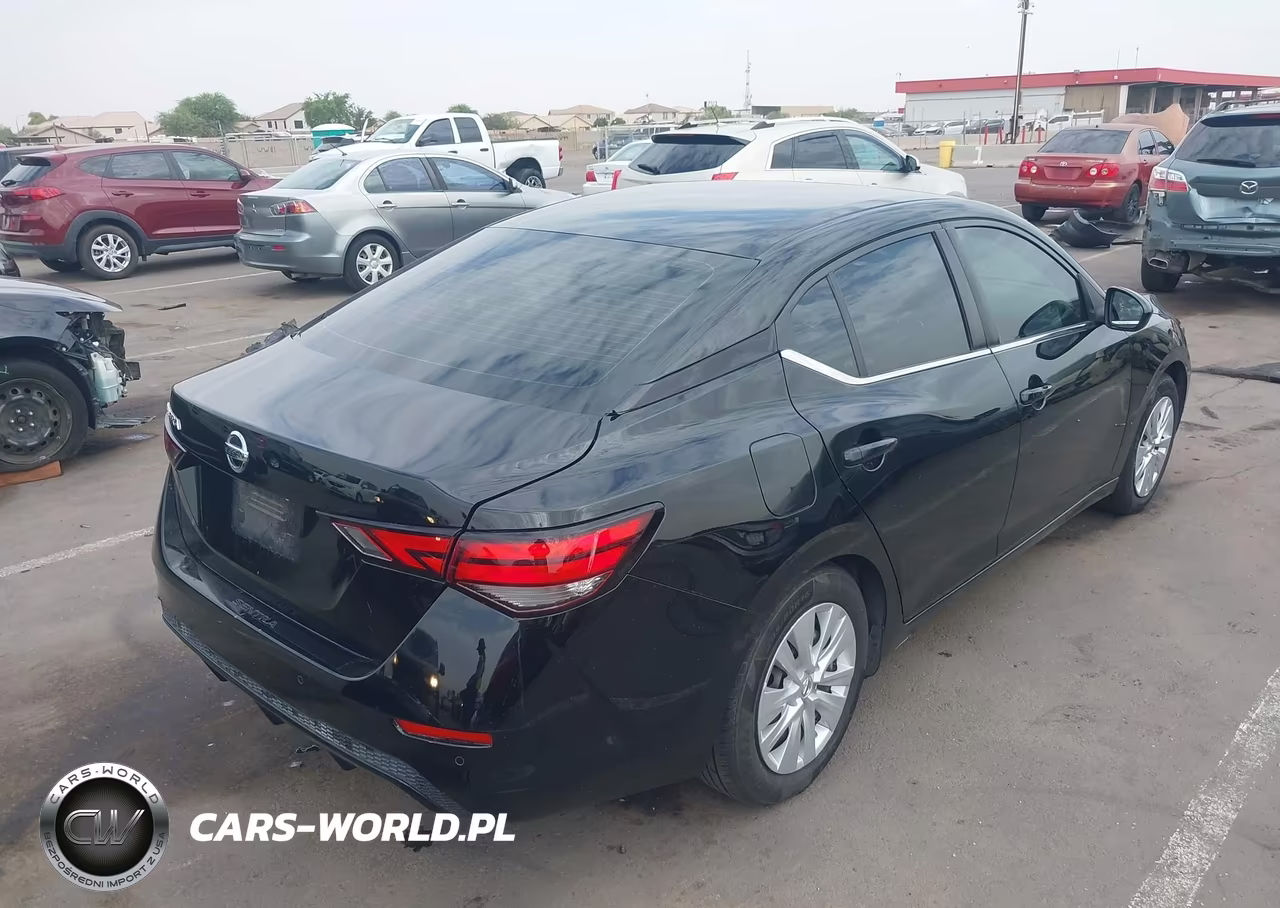2023 Nissan Sentra S Xtronic Cvt VIN:3N1AB8BVXPY307040 - 4