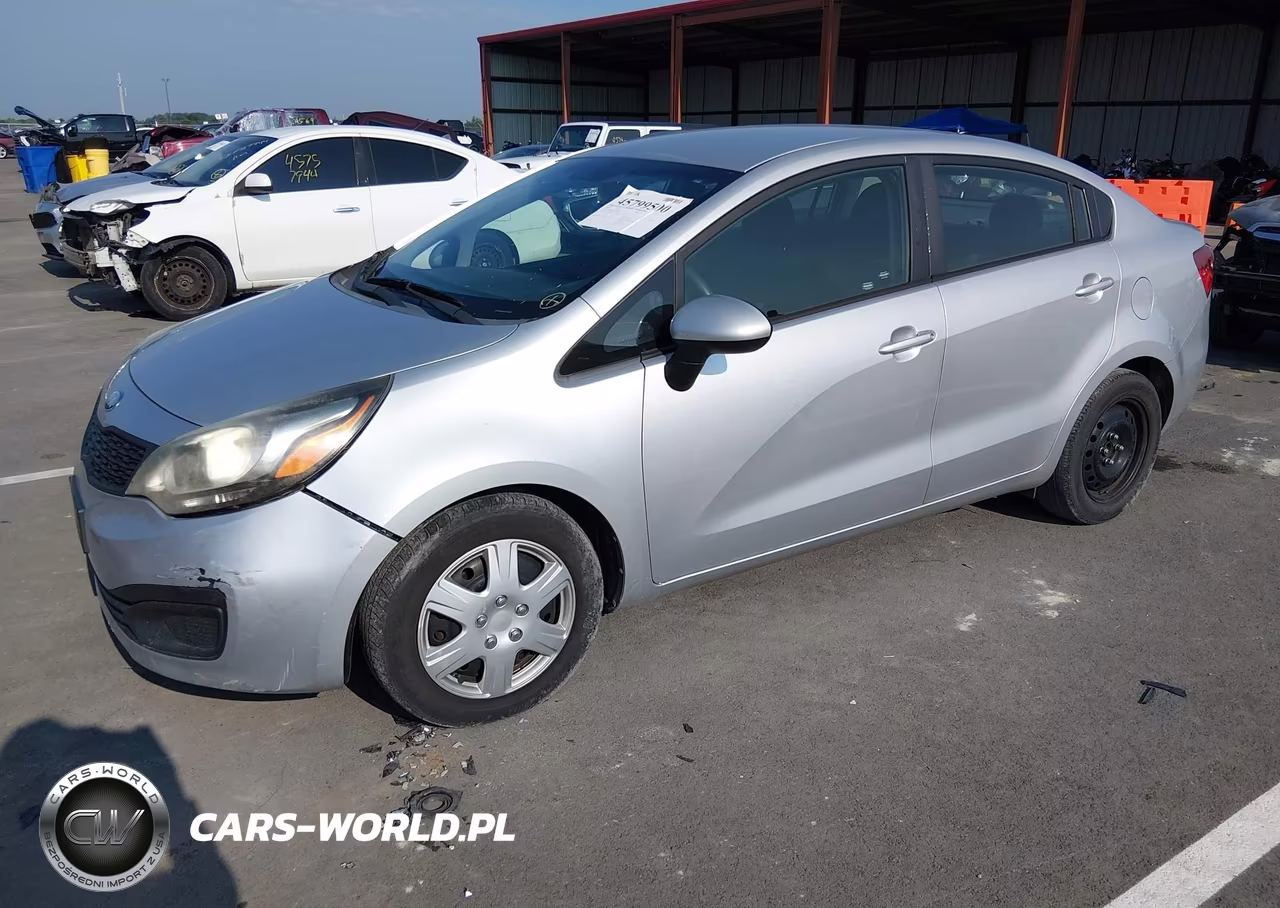 2014 Kia Rio Lx VIN:KNADM4A30E6404438 - 2