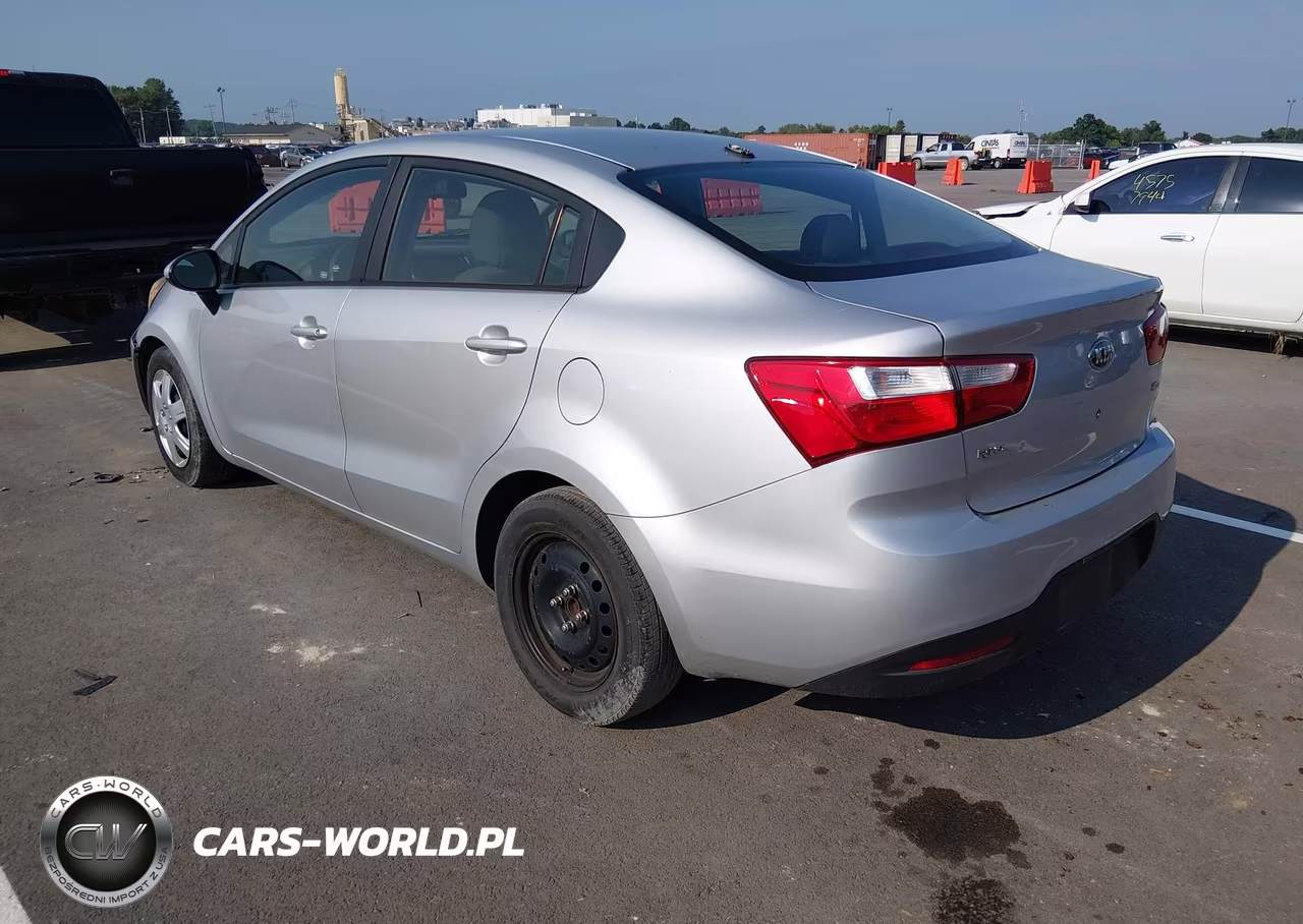 2014 Kia Rio Lx VIN:KNADM4A30E6404438 - 3