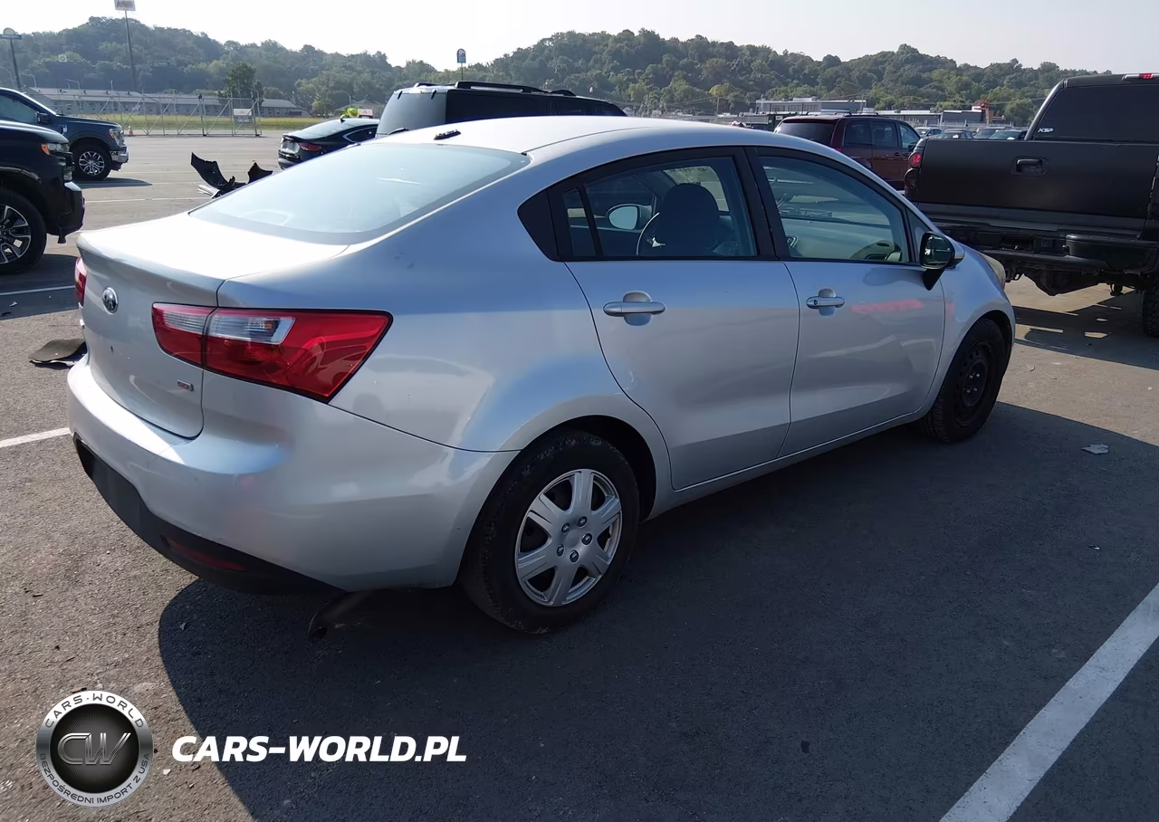 2014 Kia Rio Lx VIN:KNADM4A30E6404438 - 4
