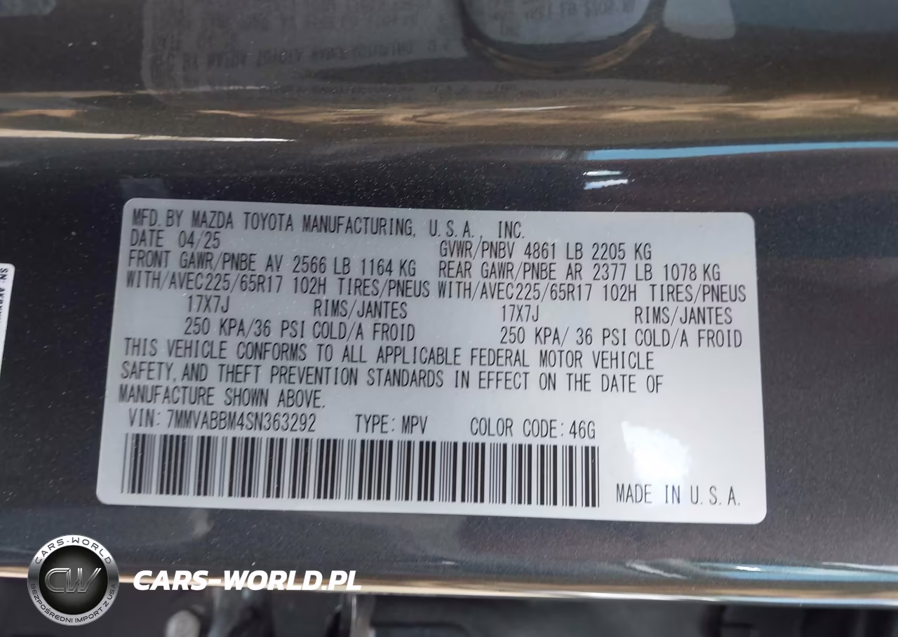 2025 Mazda Cx-50 2.5 S Preferred Package VIN:7MMVABBM4SN363292 - 9