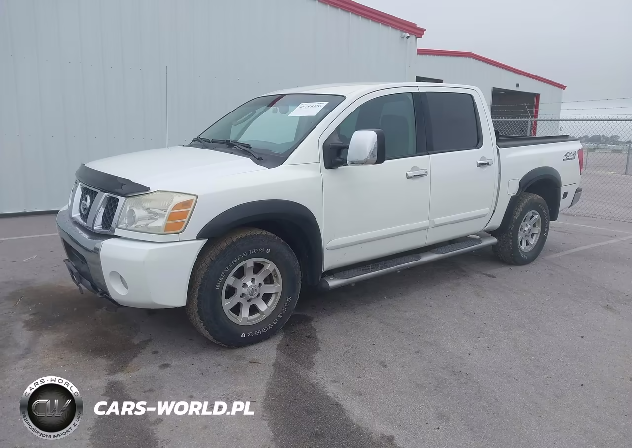 2004 Nissan Titan Le VIN:1N6AA07BX4N572305 - 2